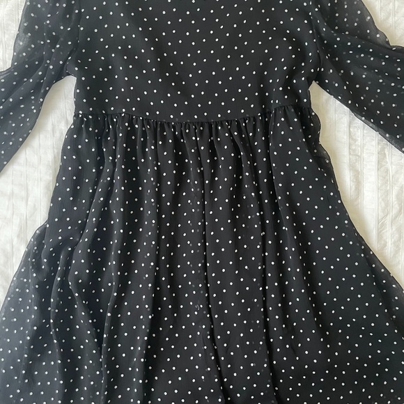 Aritzia Sunday Best Chiffon Babydoll Dress - Picture 3 of 5